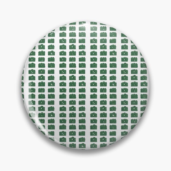 Item preview, Retro Green Photography Cameras Grid Pattern designed and sold by Aaron2610.