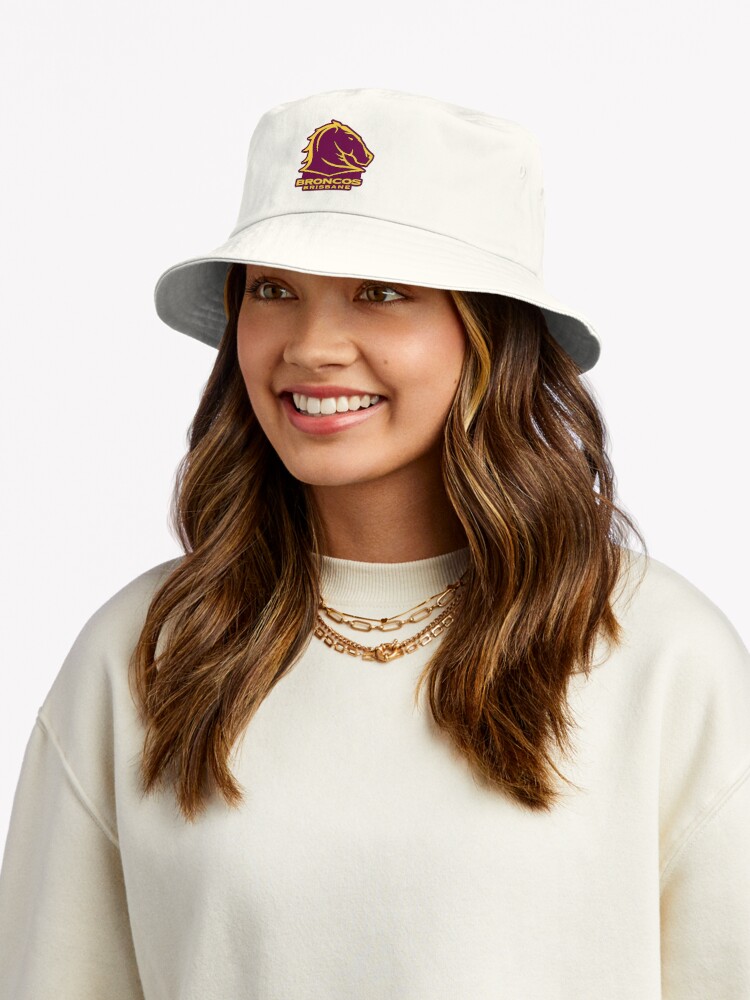 Men's BRISBANE BRONCOS BUCKET HAT, Maroon