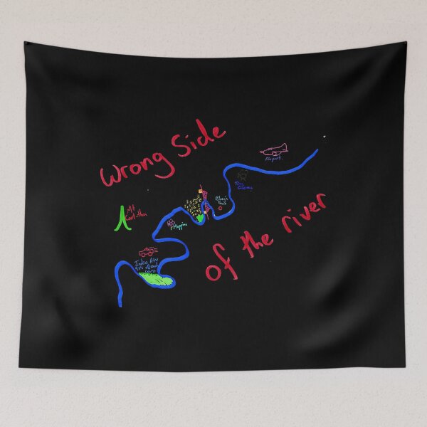 Item preview, Wrong Side of the River 2 designed and sold by carneslauralee.
