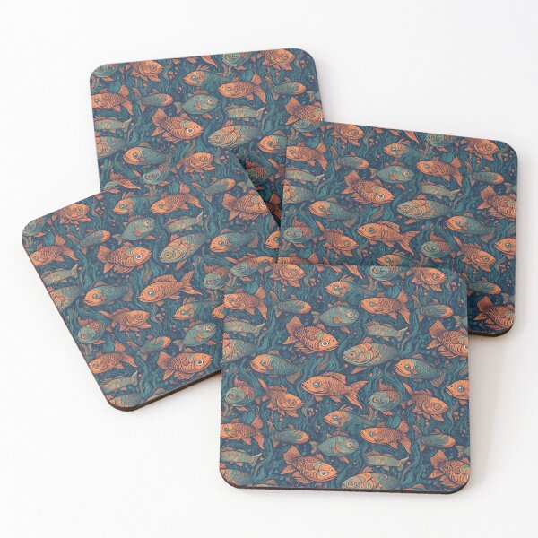Item preview, Seamless Koi Pattern designed and sold by Offsite.