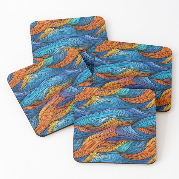 Item preview, Earth and Sky artistic pattern designed and sold by Viking-Samurai.