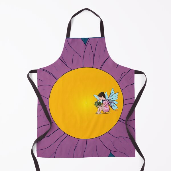 Item preview, Jasynalyn el hada descansa en una flor Purpalgna designed and sold by RADRussell.