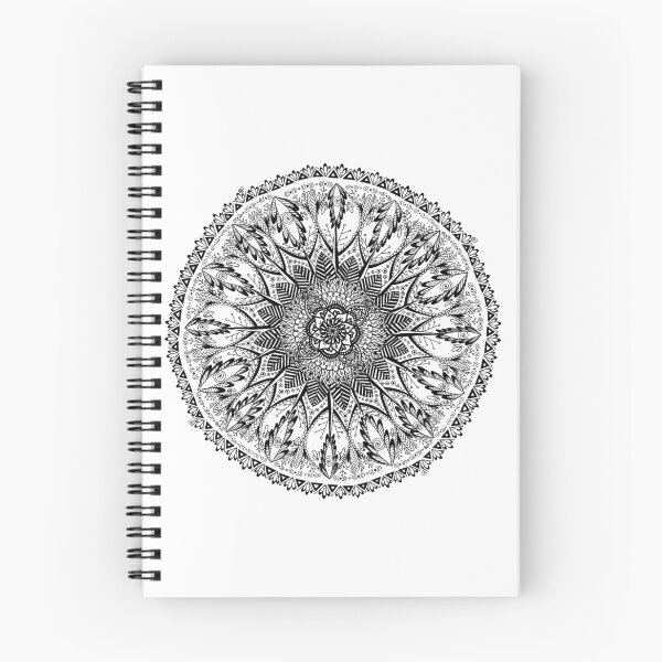 Item preview, Feathered Mandala designed and sold by Excalibur-Pins.