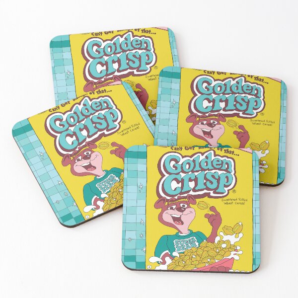 Item preview, Golden Crisp Breakfast Cereal Box designed and sold by Jeffrey Lowe.
