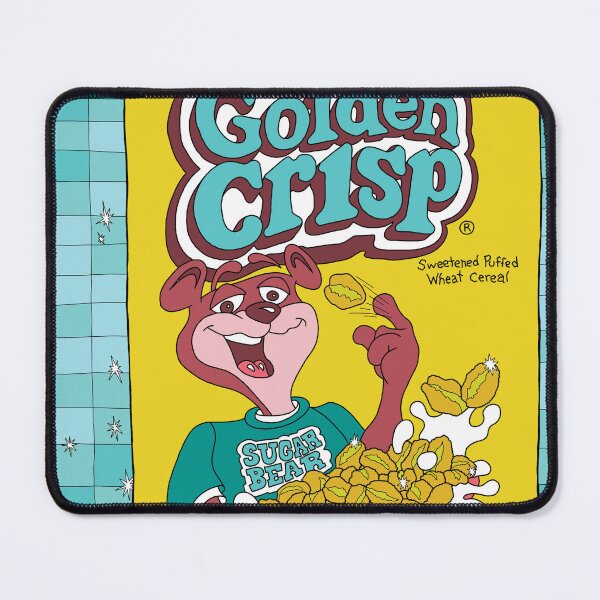 Item preview, Golden Crisp Breakfast Cereal Box designed and sold by Jeffrey Lowe.