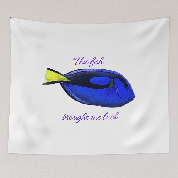 Item preview, This fish brought me luck designed and sold by ART-SUNRISE.