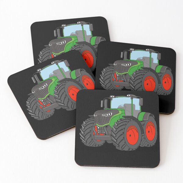 Item preview, Green Fendt tractor fun  designed and sold by SoulTrekking.