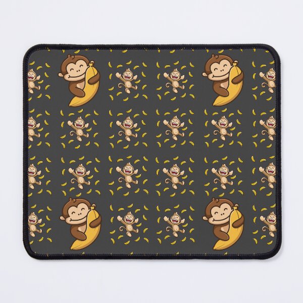 Item preview, Cute monkey with banana designed and sold by BestGears.