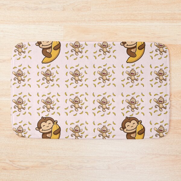 Item preview, Cute monkey with banana designed and sold by BestGears.