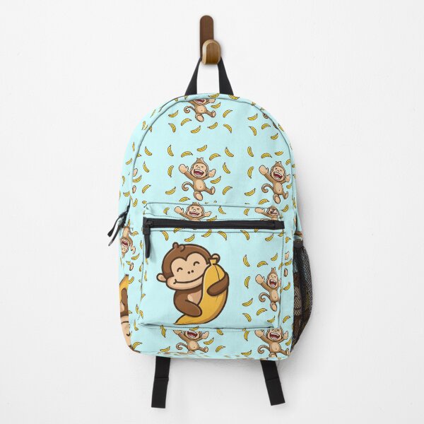 Item preview, Cute monkey with banana designed and sold by BestGears.