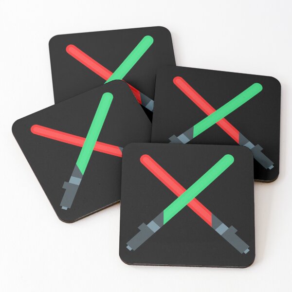 Item preview, Green and Red lightsaber Epic Fight designed and sold by Occas1onalArt.