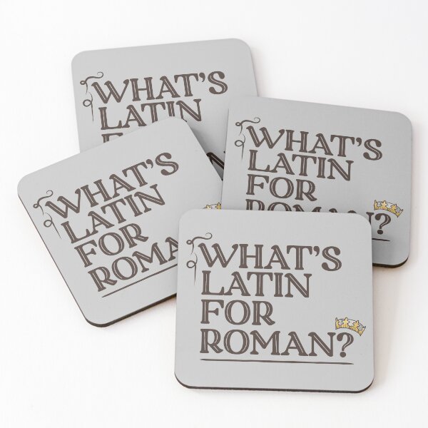 Item preview, What's Latin for Roman? designed and sold by therocketman.