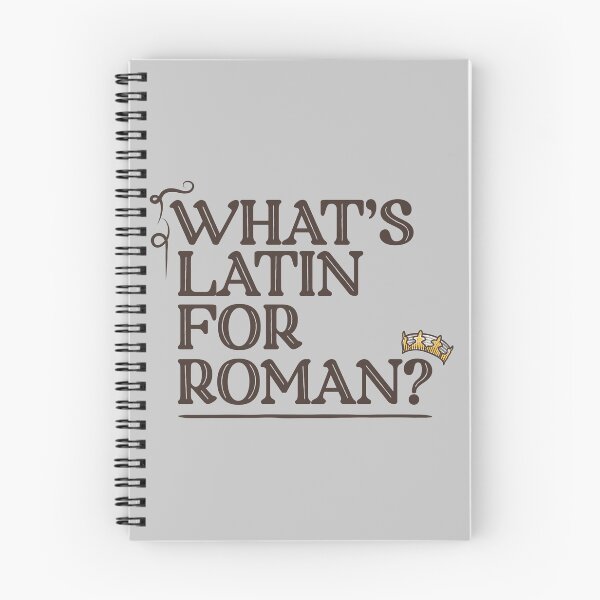 Item preview, What's Latin for Roman? designed and sold by therocketman.
