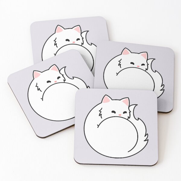 Item preview, White Cat - Sleeping designed and sold by missnisa.