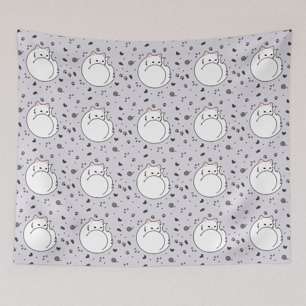 Item preview, White Cat - Sleeping designed and sold by missnisa.