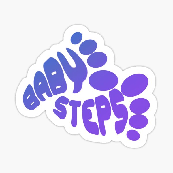 Baby Steps Baby 3D Boy Sticker Scrapbook Party Stickers