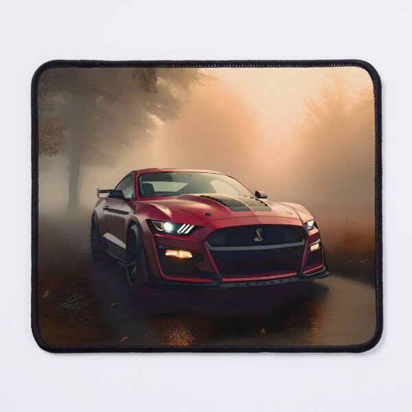 Item preview, "a misty morning" Red Hot Metallic 2020 Mustang GT500 designed and sold by John L Wheeler.