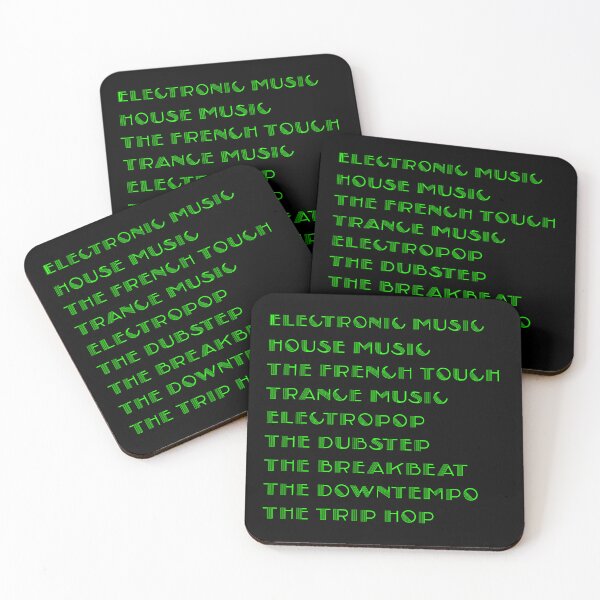 Item preview, Neon green electronic music designed and sold by Artbellachi.