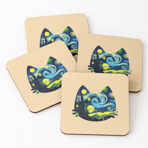 Item preview, Van gogh Cat  designed and sold by Vangoholic.