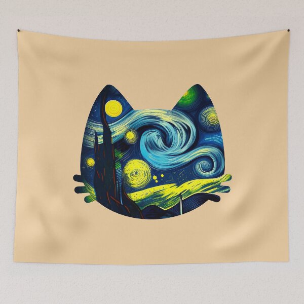 Item preview, Van gogh Cat  designed and sold by Vangoholic.