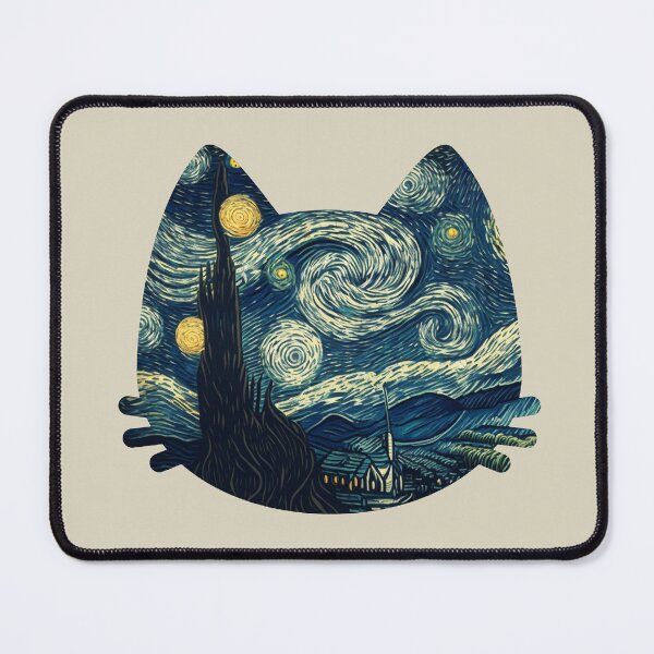 Item preview, Van gogh Cat designed and sold by Vangoholic.