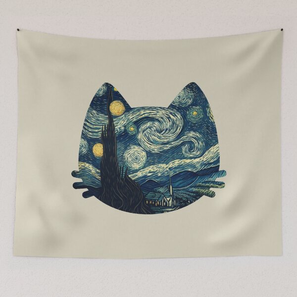 Item preview, Van gogh Cat  designed and sold by Vangoholic.