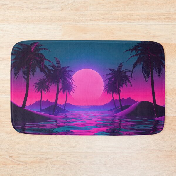 Item preview, Neon Tides: A Vaporwave Celebration of Oceanic Visions designed and sold by Mullet Monkey.