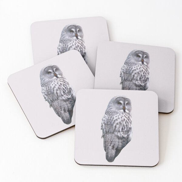 Item preview, Great Grey Owl designed and sold by RainbowSpinkle.