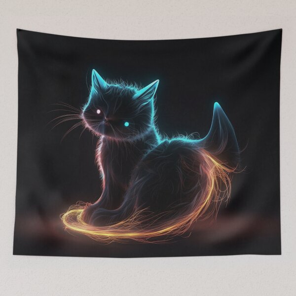 Item preview, Neon Kitten Masterpieces | AI Generated Artwork designed and sold by john00ivy.