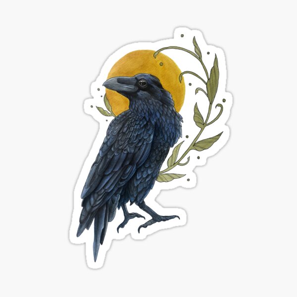 Item preview, Art Nouveau Raven designed and sold by Lee Zeiman-Heider.