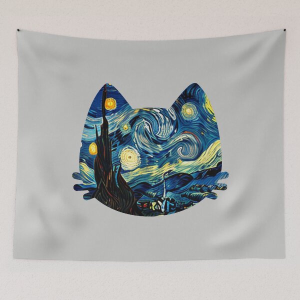 Item preview, Van gogh Cat  designed and sold by Vangoholic.