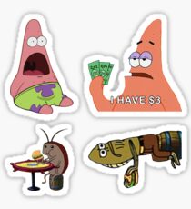 Spongebob Multiple Stickers Sticker