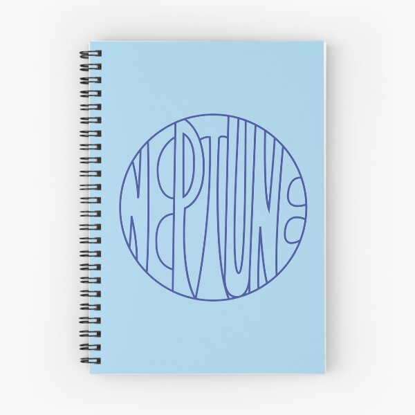 Item preview, Blue outlined Neptune designed and sold by 3RingsSaturn.