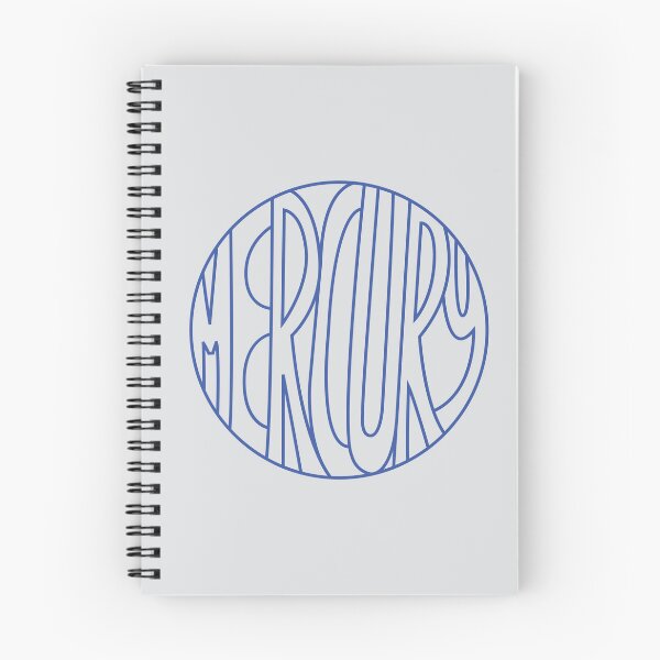 Item preview, Blue outlined Mercury designed and sold by 3RingsSaturn.