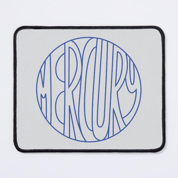 Item preview, Blue outlined Mercury designed and sold by 3RingsSaturn.