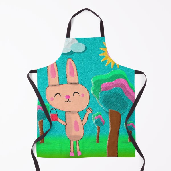 Item preview, "Rabbit and Pink Lemonade" designed and sold by PaulinaGuerrero.