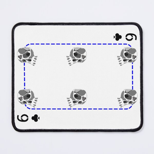 Item preview, 6 of clubs designed and sold by m-yoga-store.