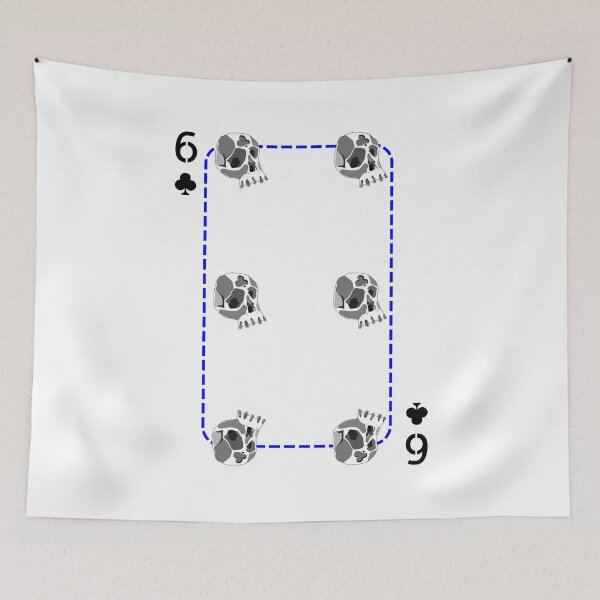 Item preview, 6 of clubs designed and sold by m-yoga-store.
