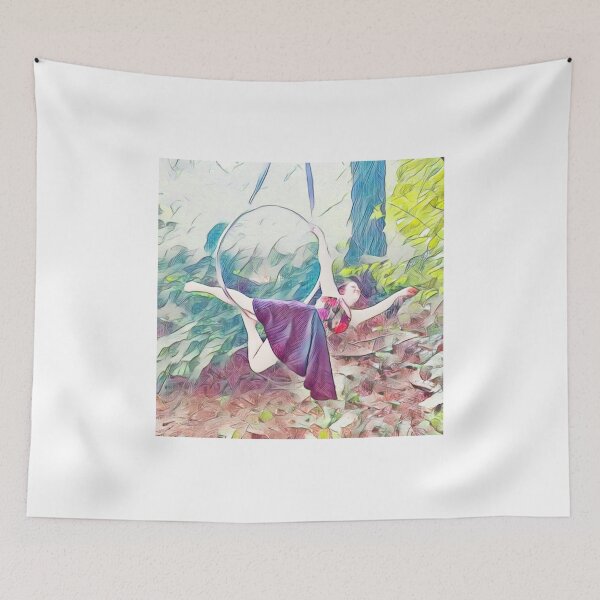 Item preview, Vintage Aerial Watercolor Original Art designed and sold by WinnieMae44.