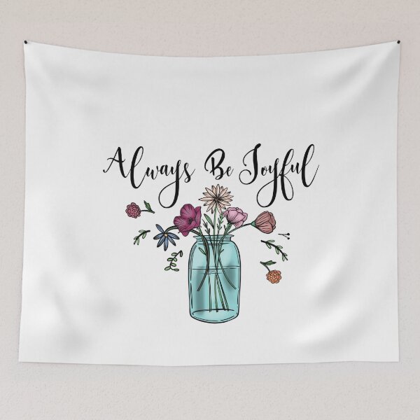 Item preview, Always Be Joyful Jar - 1 Thessalonians 5:16 designed and sold by amazingjoy.