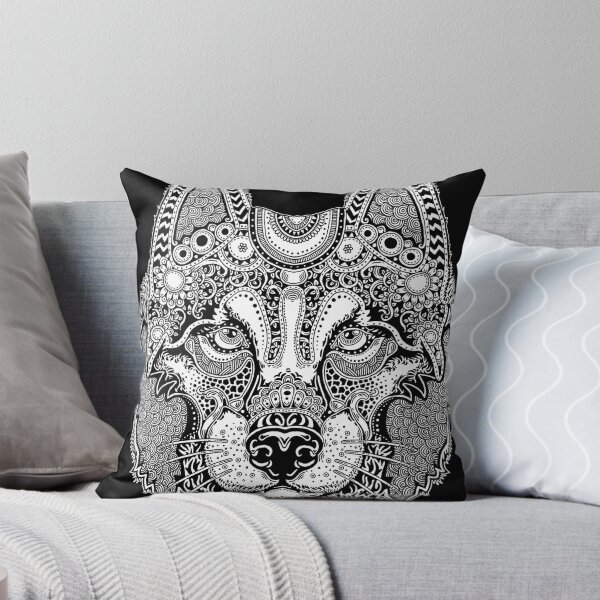 Item preview, Malamute - Patterned Zentangle Drawing - Husky designed and sold by jdimmettart.
