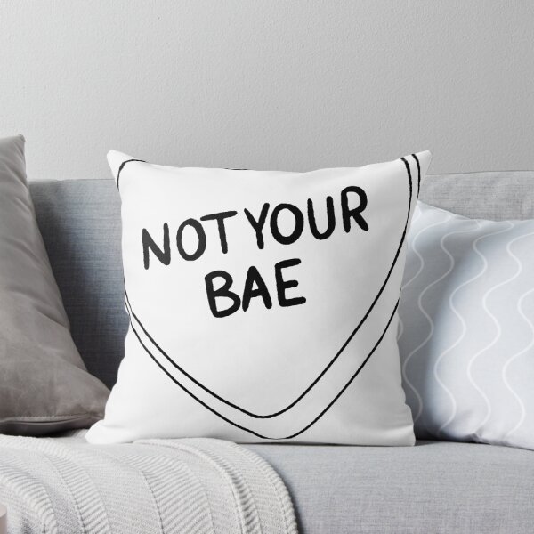 Item preview, Not Your Bae [White] designed and sold by scarammanga.