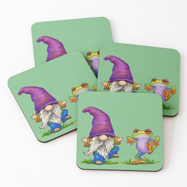 Item preview, Dancing Frog and Gnome designed and sold by SarahCD13.