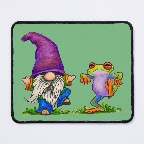 Item preview, Dancing Frog and Gnome designed and sold by SarahCD13.
