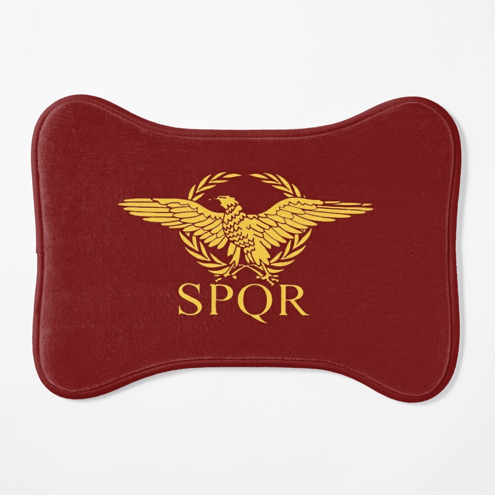 spqr roma rome flag Pin for Sale by Klaus C Bar