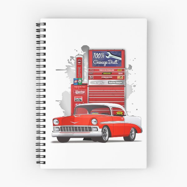 Item preview, 1956 Matador Red and White Chevy Bel Air Garage Built designed and sold by RPM-ART.