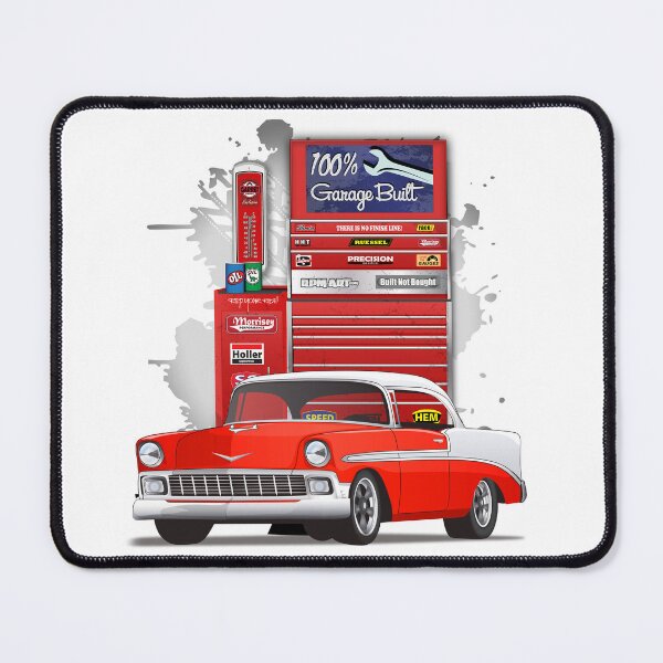 Item preview, 1956 Matador Red and White Chevy Bel Air Garage Built designed and sold by RPM-ART.