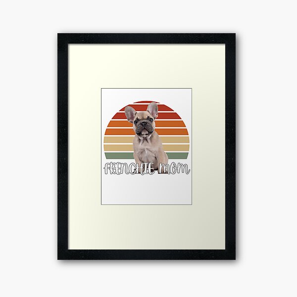 Item preview, FRENCHIE MOM T-SHIRT designed and sold by Myloveforpets.