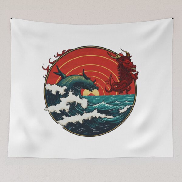 Item preview,  cute dragon wave designed and sold by dygo1986.