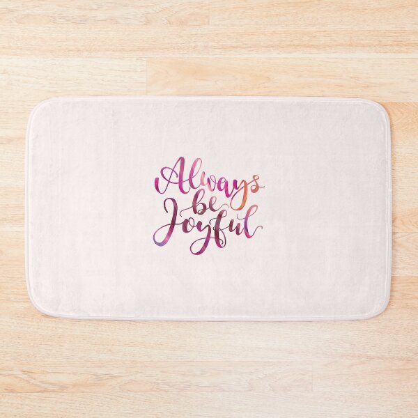 Item preview, 1 Thessalonians 5 16 Be Joyful Pink designed and sold by amazingjoy.
